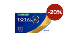 Торичні контактні лінзи Alcon Total 30 for Astigmatism - № 3