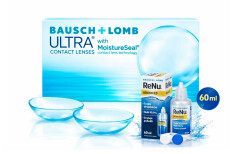 Місячні контактні лінзи Ultra 3+1+60 мл - № 0
